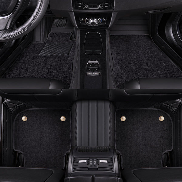 EliteTapis® Modern Line - Tapis de Voiture Double Couche